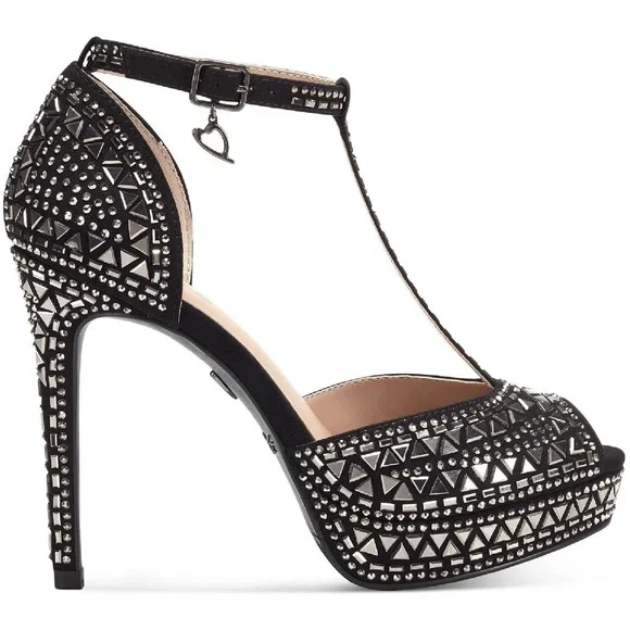 Thalia Sodi Chace Embellished Platform Pumps - Women's - Picture 4 of 6